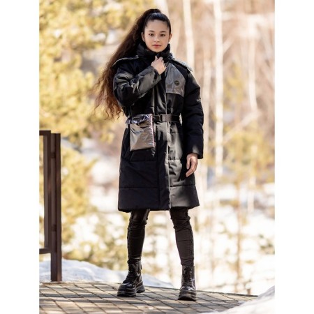 Пальто для девочки, рост 158 см-1