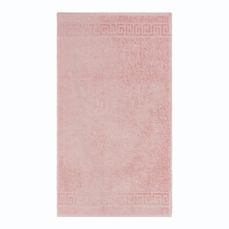 Trush towel with a border 50x90 cm, beige, cotton 100%, 430g/m2-1