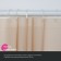 Curtain for the bathroom IDDIS, PE P01PE18I11, 200X180 cm, beige