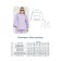 Female suit, size 52, lilac color