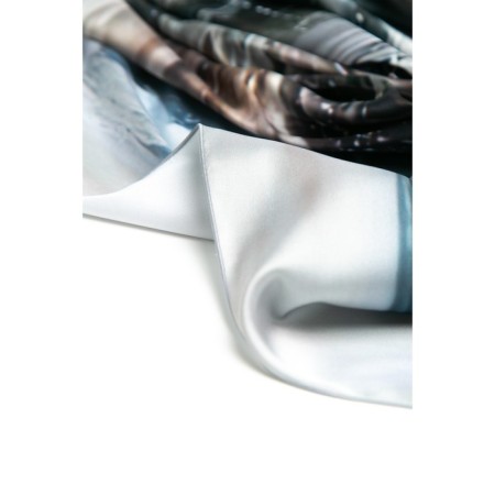 Women's scarf, size 90x90 cm-6