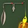 Spinnerbait spinning spinning “for a cool man”, 17 gr., 11 x 6 cm