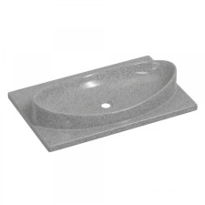 Furniture Santa “Vega 70” 900143, cast marble, volcanic-gray color