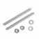 The stud "tundra", for a chemical anchor, thread M10, 130 mm, 2 pcs