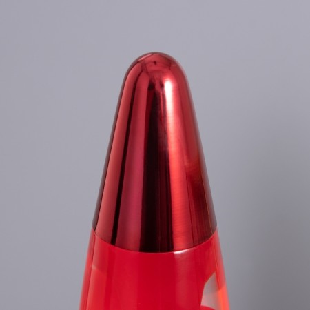 Lava-lamp "Rocket" 1x30W E14-R39 (wax) red 11x11x41cm-4
