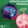 Chewing gum "benefits and pleasure" with acidic powder, taste: strawberries, watermelon, stake, 15 g.