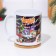 Sublimation mug "In the New Year without worries!" Symbol of the year, car, 320 ml