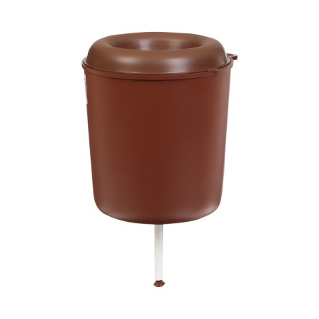 Garden washbasin, 3 l, plastic, brown, Greengo