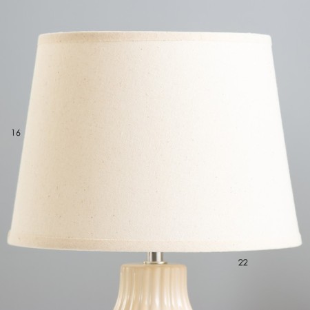 Gloria table lamp E14 40w beige 23x23x34 cm Risalux-2