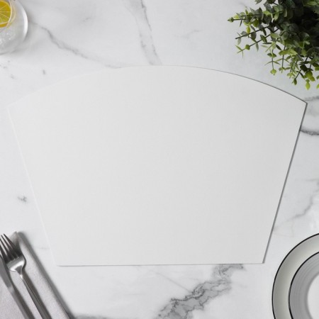 Serving napkin on the TEM table, 30 × 44 cm, white color-1