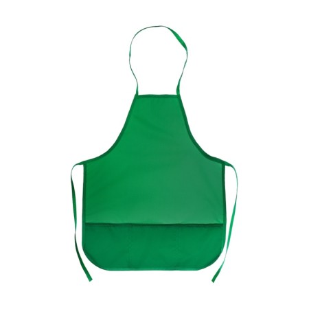 Apron for labor + sleevens, 550 x 440/250 x 160 mm, size M (height 122-158), calligrata green-5
