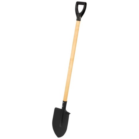 Baying shovel, acute, l = 134 cm, wooden stalk with a pen-1