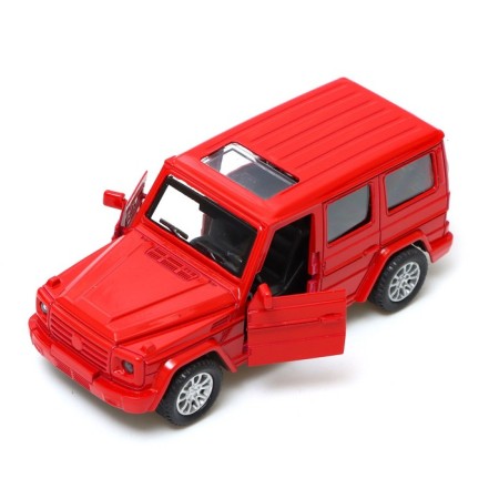 The machine "SUV", 1:32, inertia, light and sound effects, red color-2