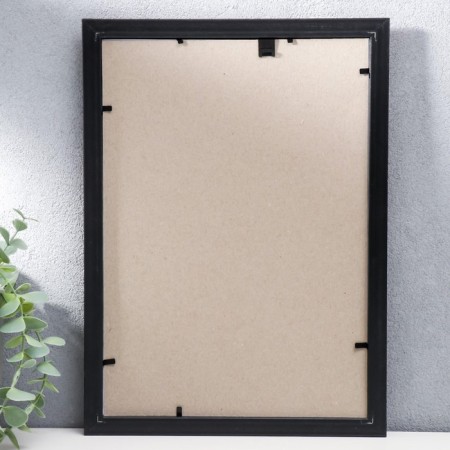 Photo frame plastic 21x30 cm dark nut 282-4