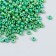 Beads "Zlatka" 08/0, 3 mm, 10 g 0407 Green