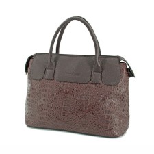 Women's bag (B2615-01111) Artificial leather, brown, 1x210x33 cm