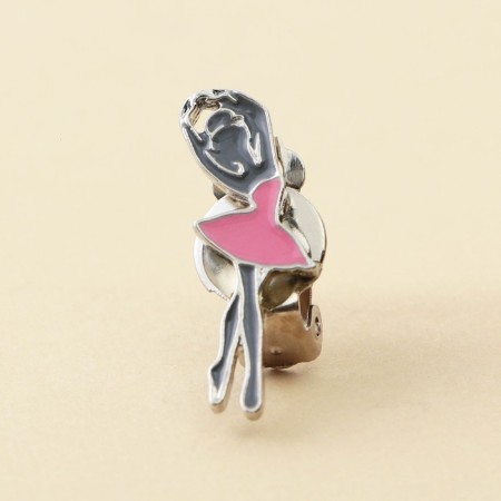 Earrings Clips and pendant “Live Dream”, 8 x 9 cm-3