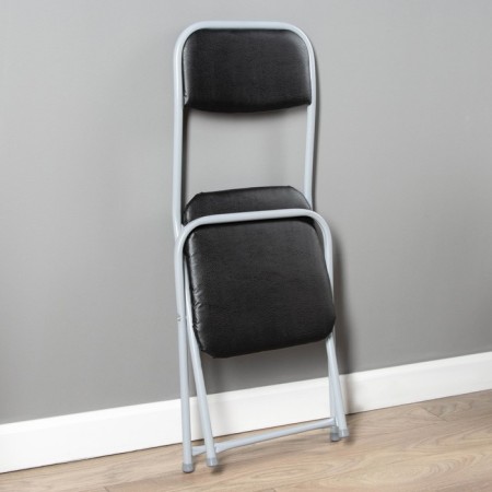 Folding stool "Conference" Titan/Black-3