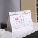 Calendar desktop house with a cursor "Business Man Red-Black" 2025, 16 x 10.5 cm 10788