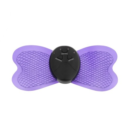 Massage for the back and neck of Luazon LEM-23, 6 modes, 2HAAA (not included), black