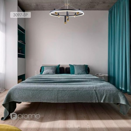 Daur hanging chandelier 800 mm, LED 552W-4