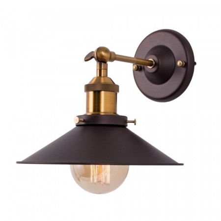 Sconces Citilux "Edison" CL450301, 22x40 cm, 1x60W, e27, brown color