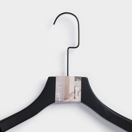 Shoulders - Ladom Black Lotus hanger, long hook, wide shoulders, 45 × 4.5 × 29 cm-4