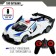 Radio -controlled “Police” machine, light, doors open, works from batteries