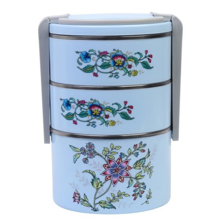 Lunch-Box "Ivyer", 2.1 l, 16 x 24 cm, blue