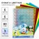 Color self -adhesive A4, 6 sheets, 6 colors, 80 g/m2, Smeshariki