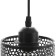Bayerlux lamp "Vaina" 3he27 40W black 30x30x14-114cm