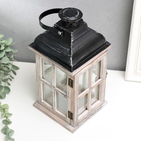 Summary tree on 1 candle "Lantern - stained glass" aged 28x13.7x153 cm-3
