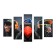 Carty watch Wall Modular "Monkeys", silent, 80 x 140 cm