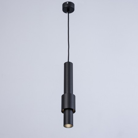 Suspension lamp "Darina" LED 10W 4000K Black 6x6x30-130cm-1