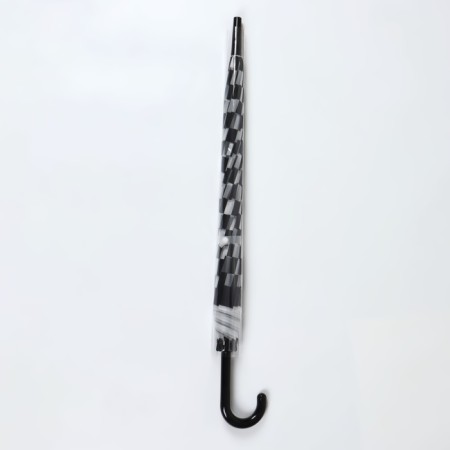 Umbrella - a semiautomatic “cage” cane, 8 knitting needles, r = 47 cm, color mix-4