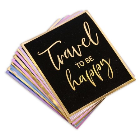 Set of stickers with foil "believe in your dream", 7 × 6 cm-2