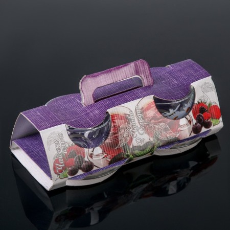 Tea Set "Romashkovo Field", 200 ml, in a suitcase-5