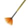 Brush fan synthetics, hana fantasize No. 4 (hair length 30 mm), short matte handle