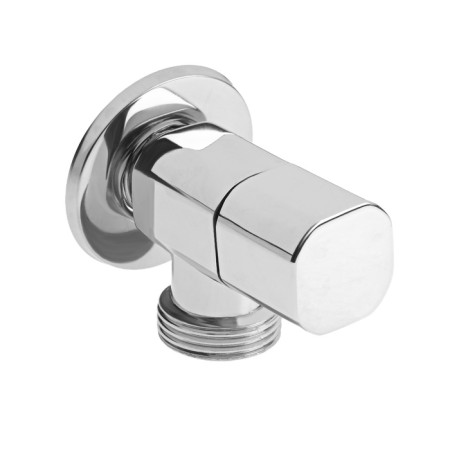 Crane for household appliances Zein English, 1/2 "x 3/4", square, corner, chrome