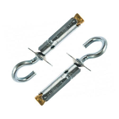 Anchor bolt bison, with a hook, lightweight, galvanized, 5x46 mm, 50 pcs