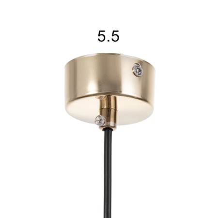 Lamp Bayerlux "Titan" 3W 4000k gold 5x5x150 cm.-6