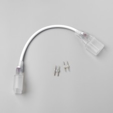 Flexible Luazon Lighting Connector for a flexible neon 15 × 25 mm, 5 cm