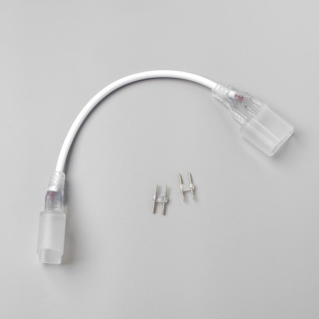 Flexible Luazon Lighting Connector for a flexible neon 15 × 25 mm, 5 cm