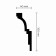 Ceiling plinth for stretch ceilings N-110 100x40x2000mm