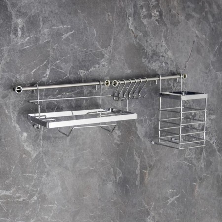 Railing system for the kitchen Dolyana: Basic set, 10 items-1