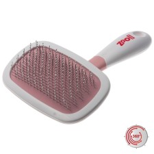 Bulletin Zooone Aesthetics, with a rotary pen, with a drop, large, white-pink