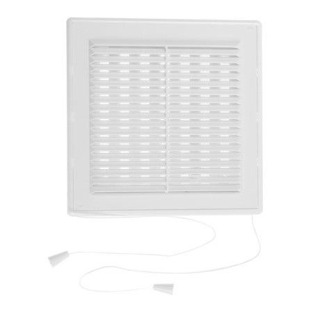 Ventilation grate Zein Lux LRR200V, 200 x 200 mm, with a grid, detachable, adjustable-4