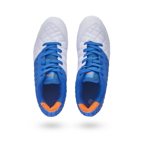 Beats football ATEMI SD700 MSR, synthetic leather, white-blue color, size 45-5