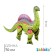 Inflatable toy "uranosaur", 70 x 32 cm