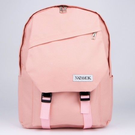 School backpack nazamok, 40x28x13 cm, pink color-5